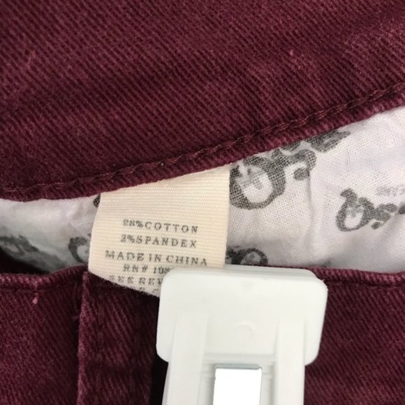 RSQ Malibu burgundy shorts - Picture 6 of 6